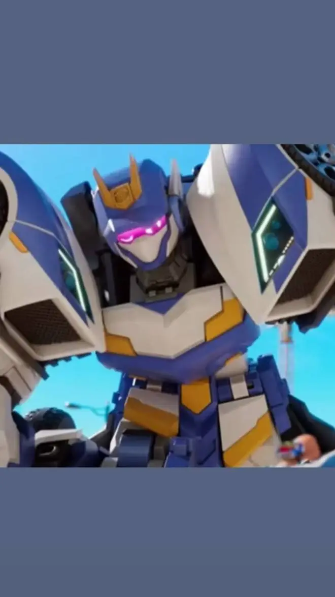 ai character: Blue Cop background