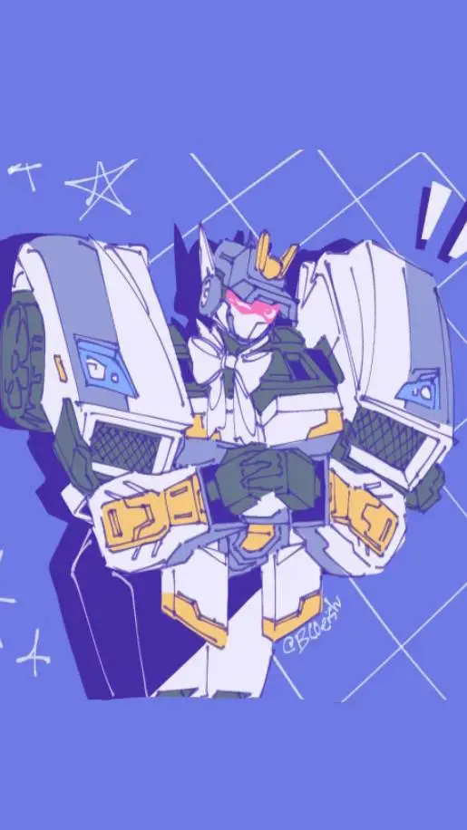 ai character: Blue Cop (Servent) background