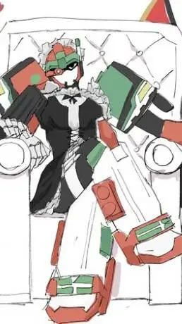 ai character: 💉🚑 Mega Ambler 🚑💉 background