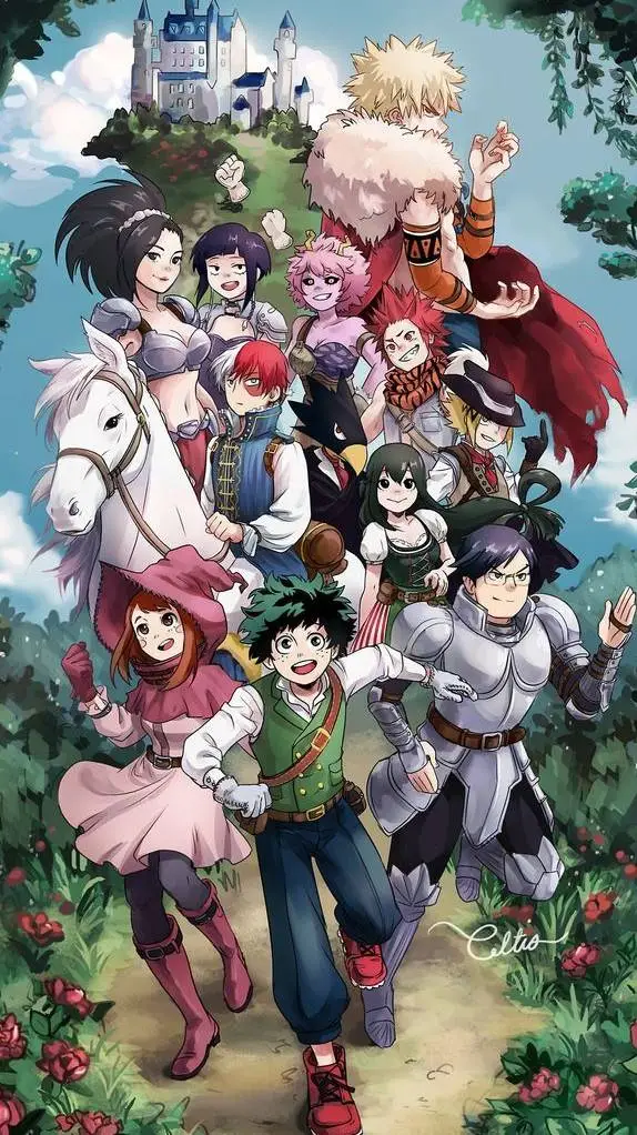 ai character: ¡Mha×rapunzel!  background
