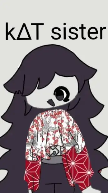 ai character: k∆T sister  background