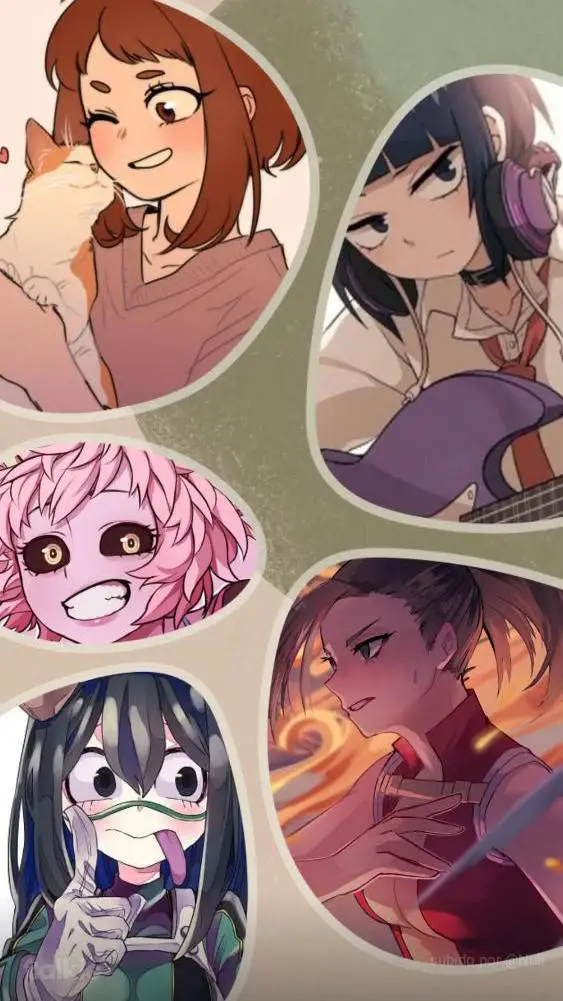 ai character: ★noche de chica★ background