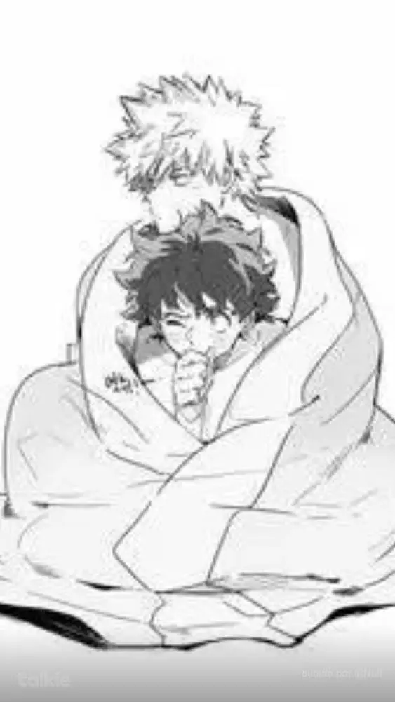 ai character: bakugo x deku  background