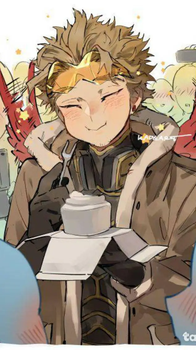 ai character: 💗🤞HAWKS 🫰💓 background