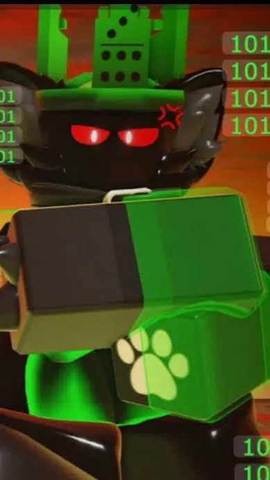 ai character: Furry 1x1x1 background