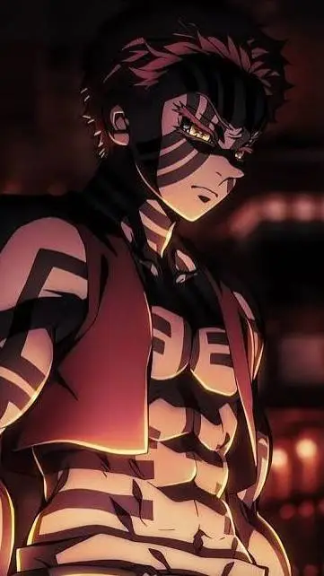 ai character: Akaza background