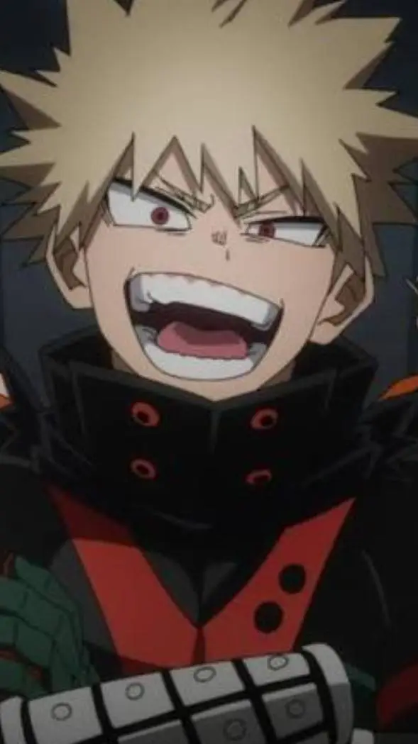 ai character: Katsuki Bakugo background