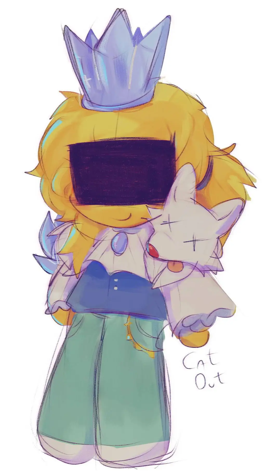 ai character: айтраппед background