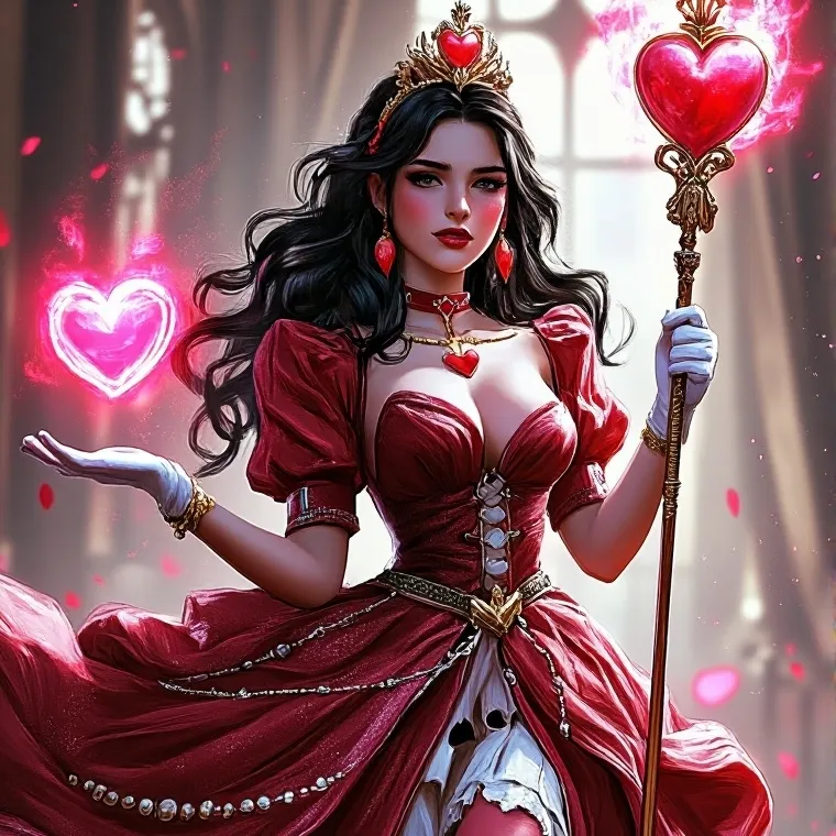chat with ai character: Queen of Hearts