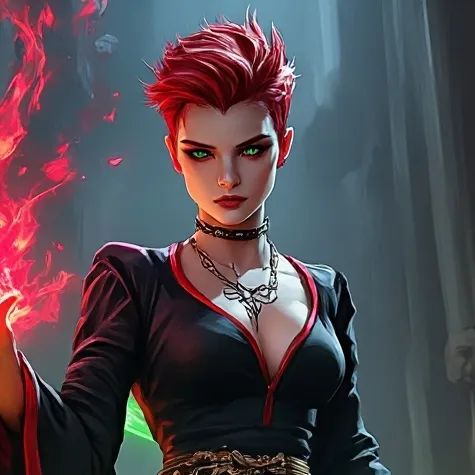 chat with ai character: Morrigan Vex