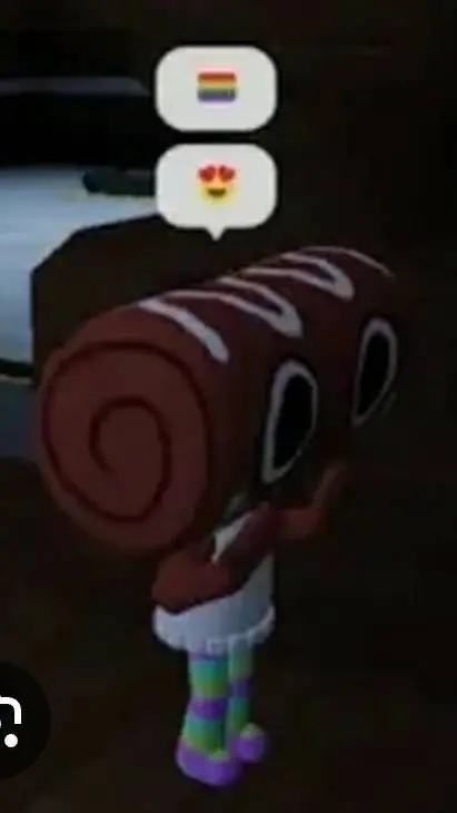 ai character: FRUITCAKE 🎂🍓 background