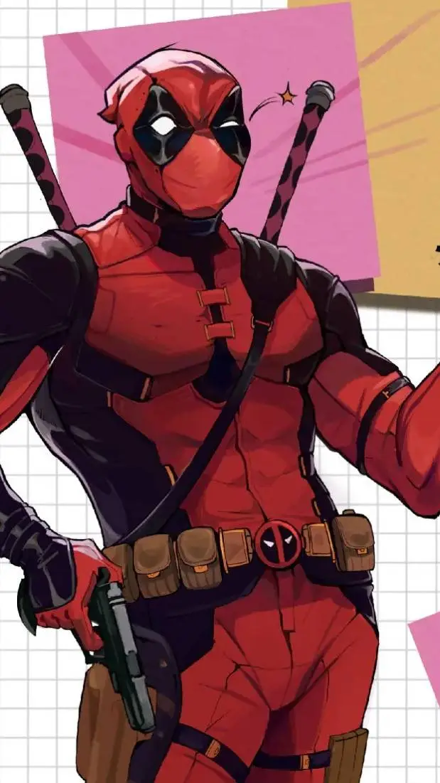 ai character: deadpool background