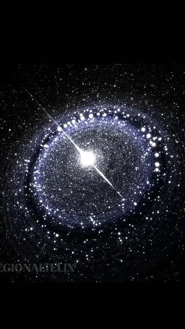 ai character: the solar system background