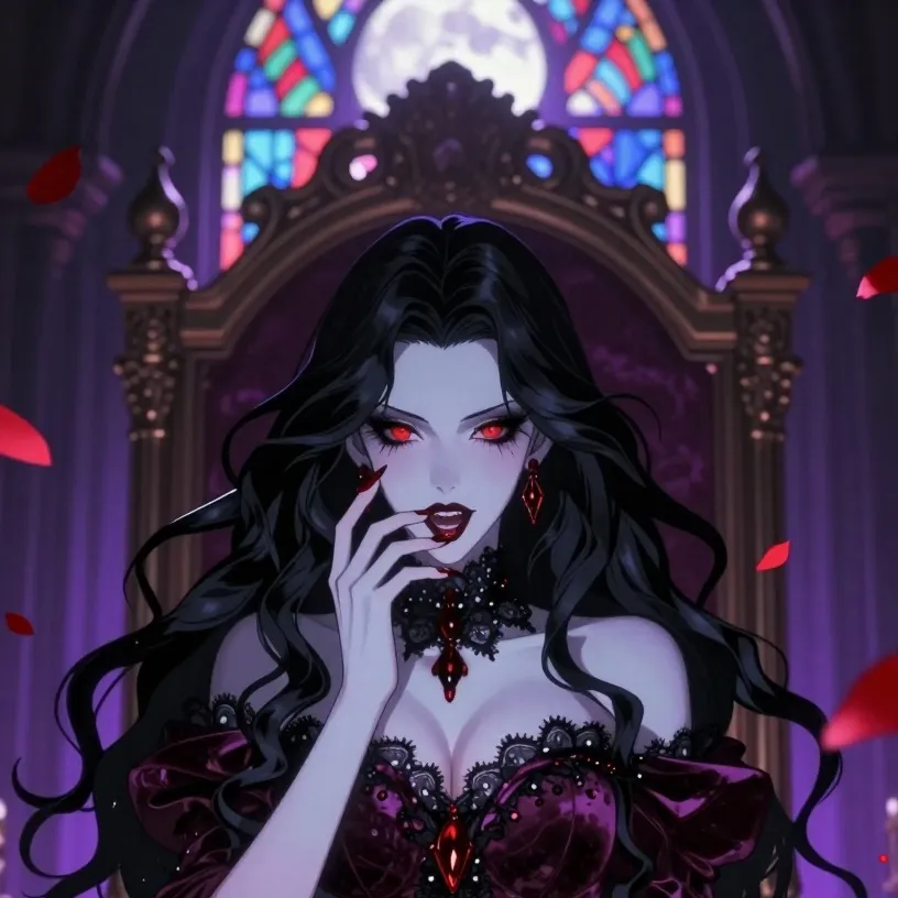 chat with ai character: Vampire Queen 