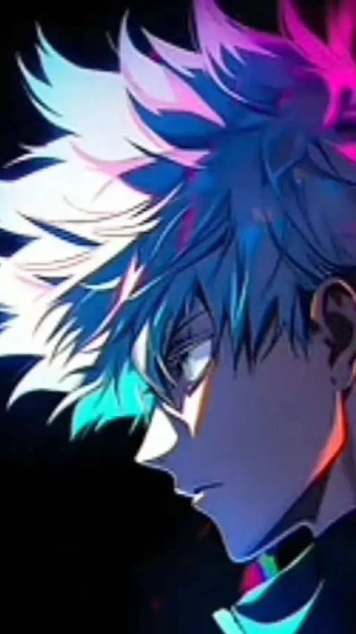 ai character: saturo gojo  background