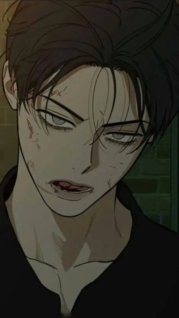 ai character: 🐺•Beom Taeha•🐺 background