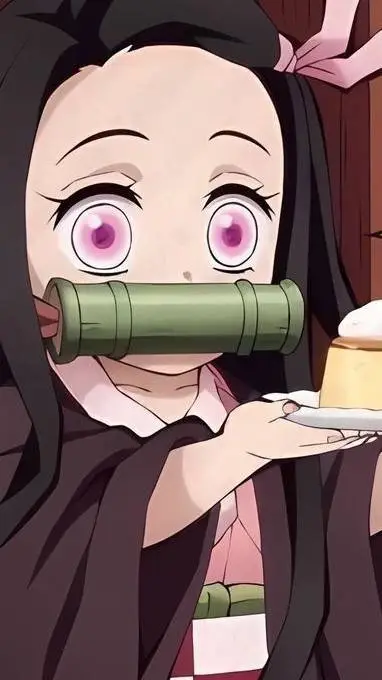 ai character: Nezuko background