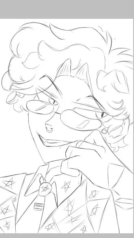 ai character: Inosuke  background