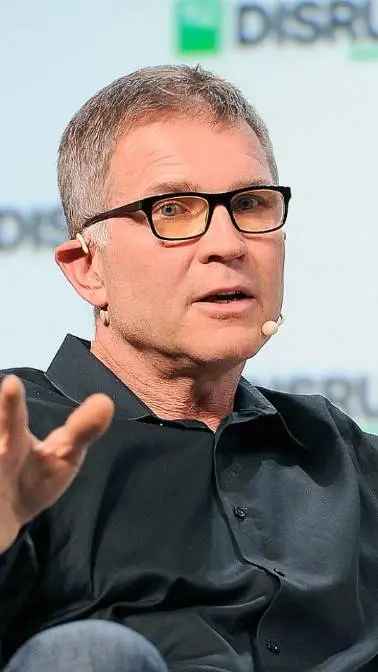 ai character: CEO David buzuki  background
