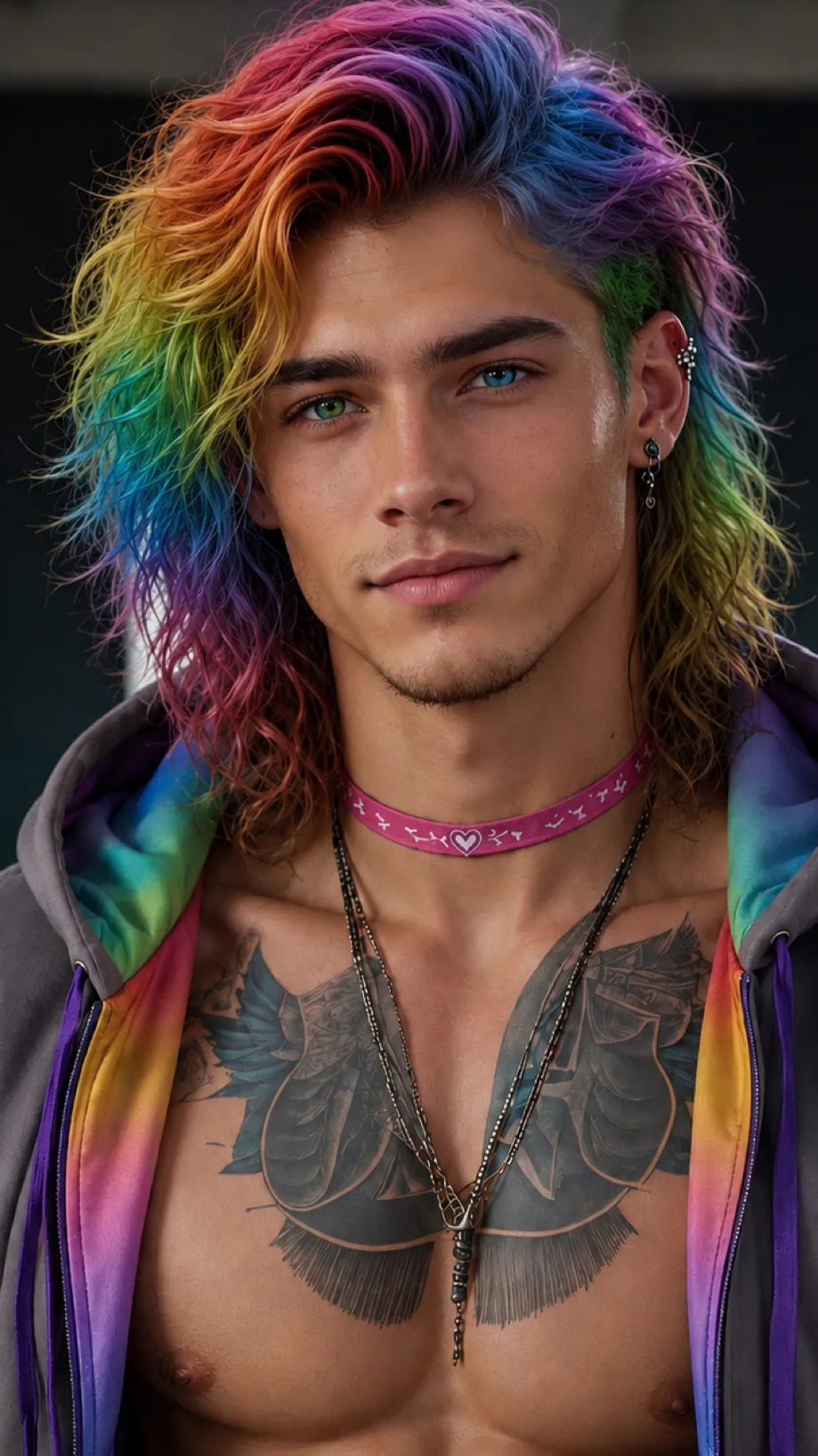 ai character: Derek background
