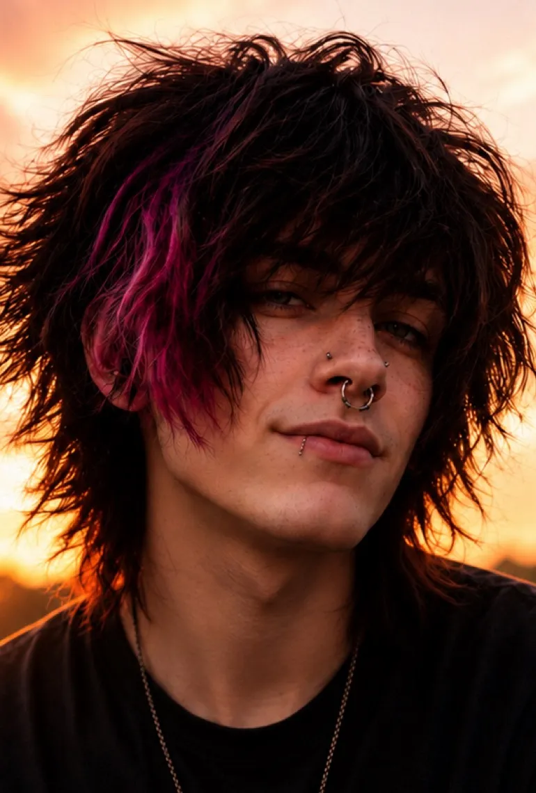 chat with ai character: Danny emo boy