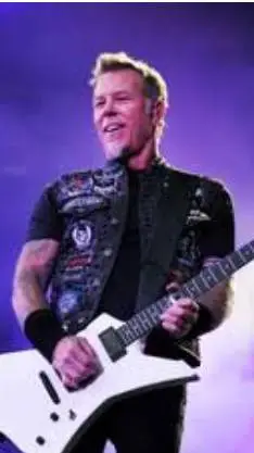 ai character: James hetfield background