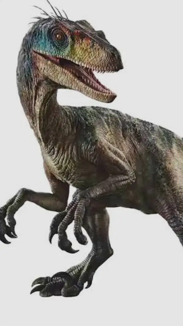 ai character: rebirth raptor  background