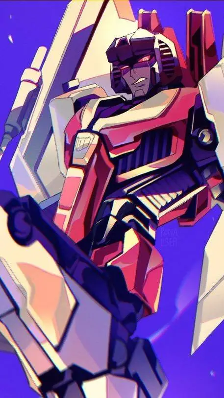 ai character: Starscream 😜 background