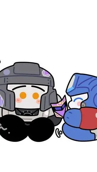 ai character: TF x sparkling  background