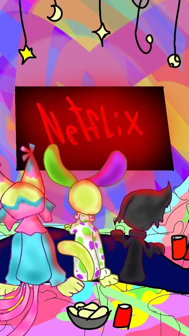 ai character: DW SLEEPOVER background