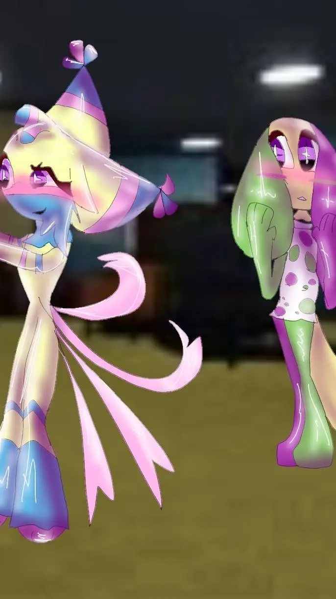 ai character: YATTA x looey background