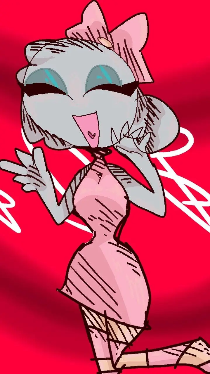 ai character: 🫧🩵Poppy 🩵🫧 background