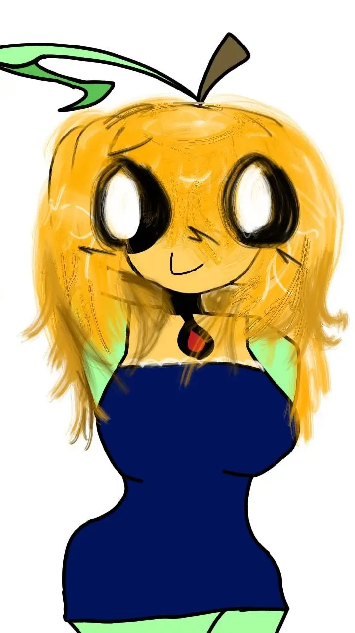 ai character: 🧡🟠Gourdy 🟠🧡 background