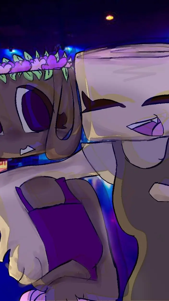 ai character: FossilBasket background