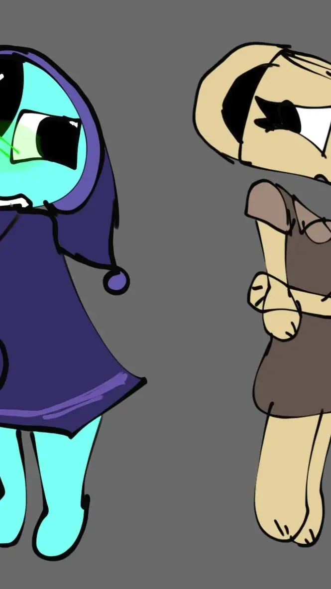 ai character: Moonshell angst?!  background