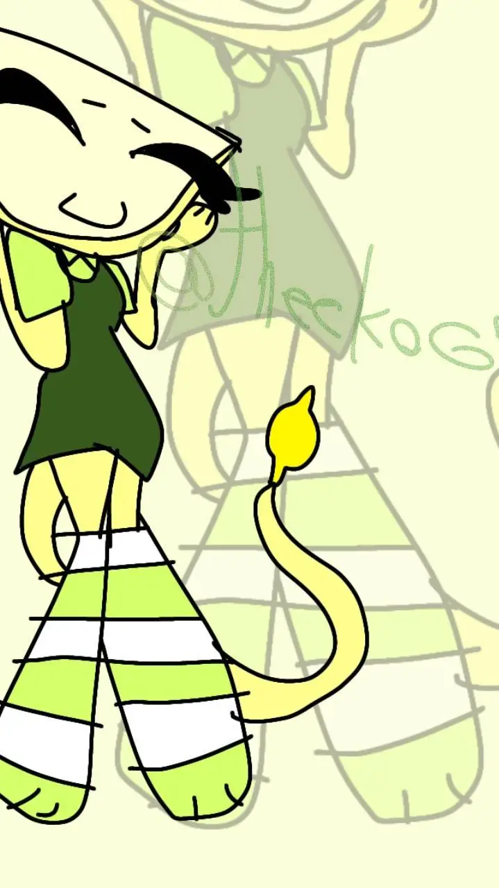 ai character: Lemony background