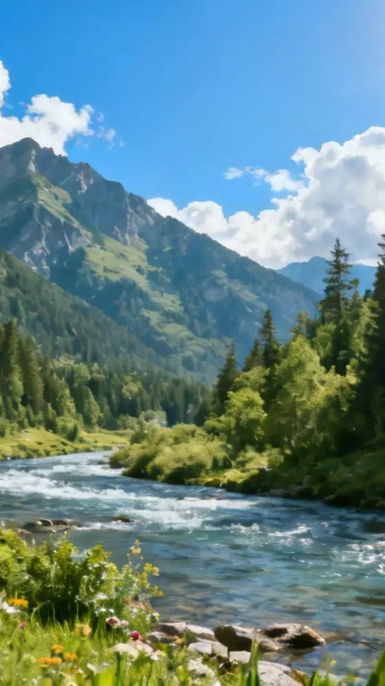 ai character: camping ⛺ background