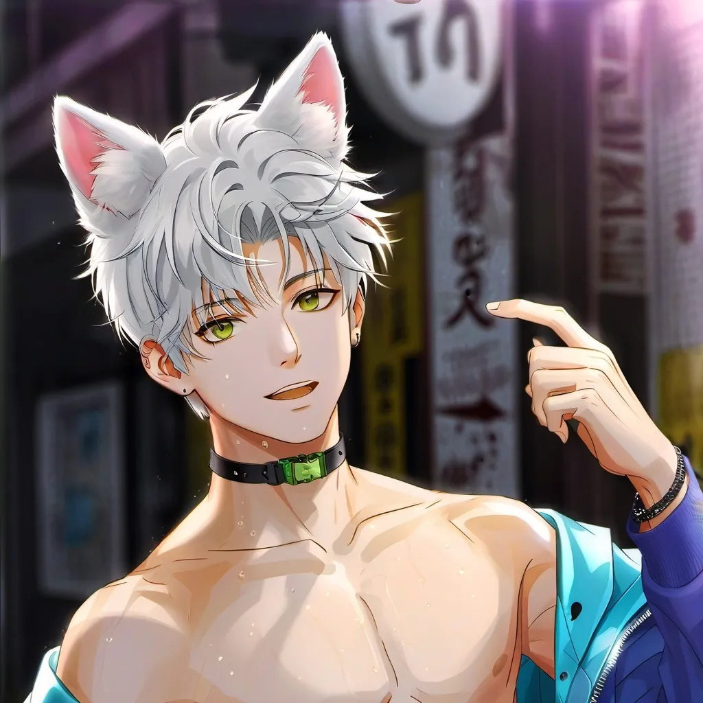 chat with ai character: John (femboy)