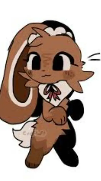 ai character: 🐰Кокоа🍫 background