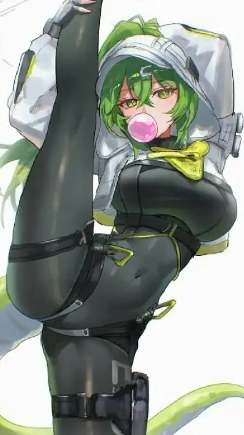 ai character: Fluorite background