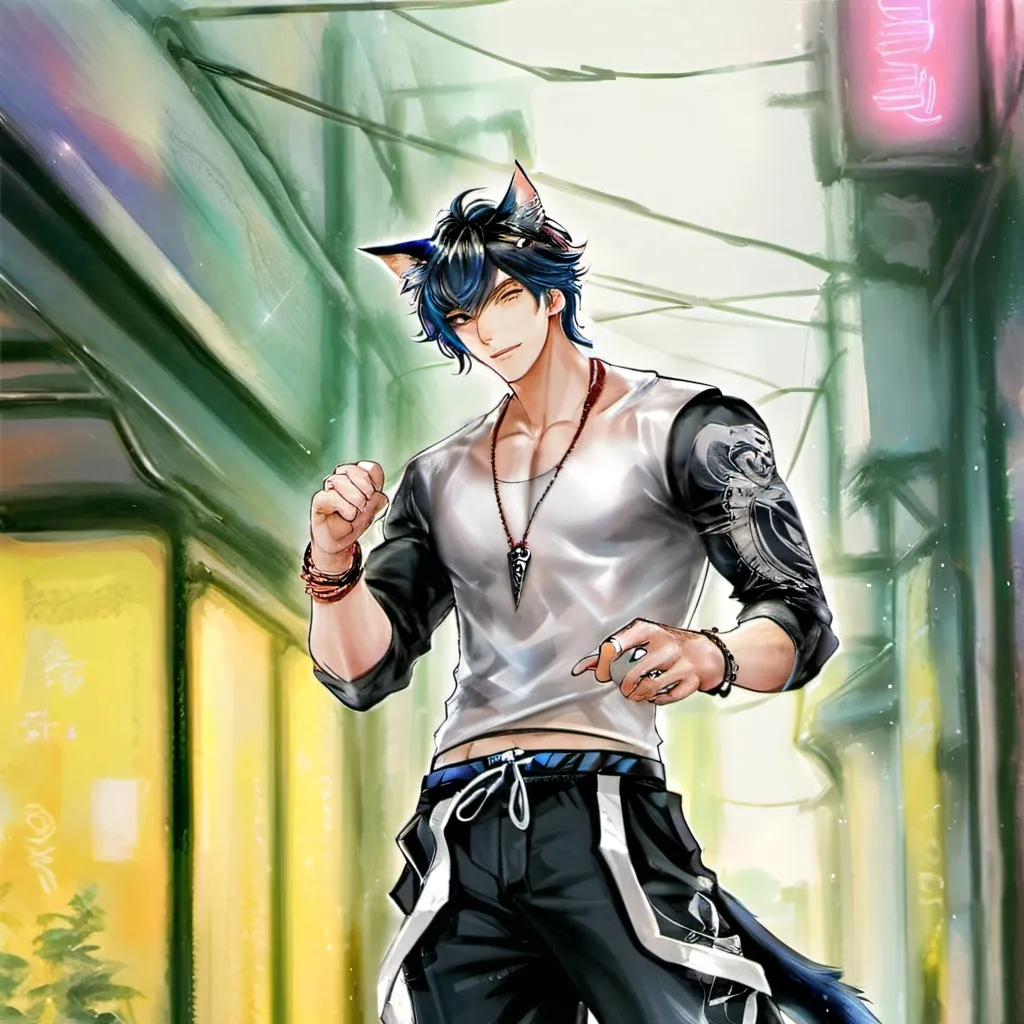 chat with ai character: kiss 