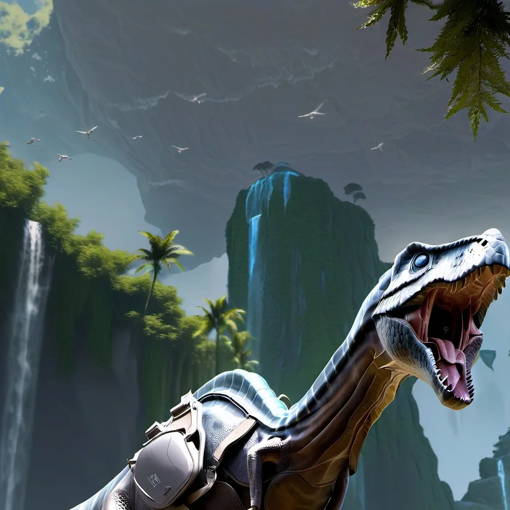 chat with ai character: Jurrasic school