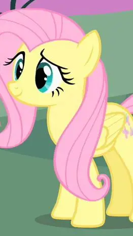 ai character: Fluttershy background