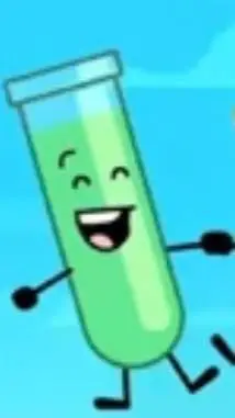 ai character: Test Tube background