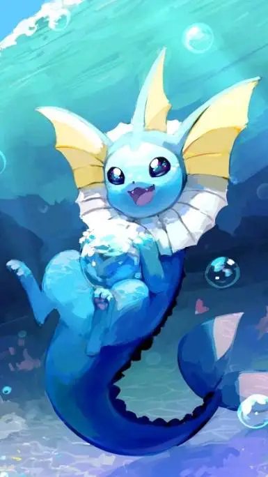 ai character: Vaporeon background