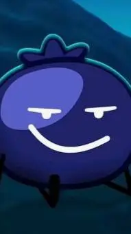 ai character: Blueberry background