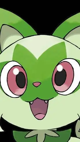 ai character: Sprigatito background