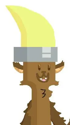 ai character: furry Paintbrush background