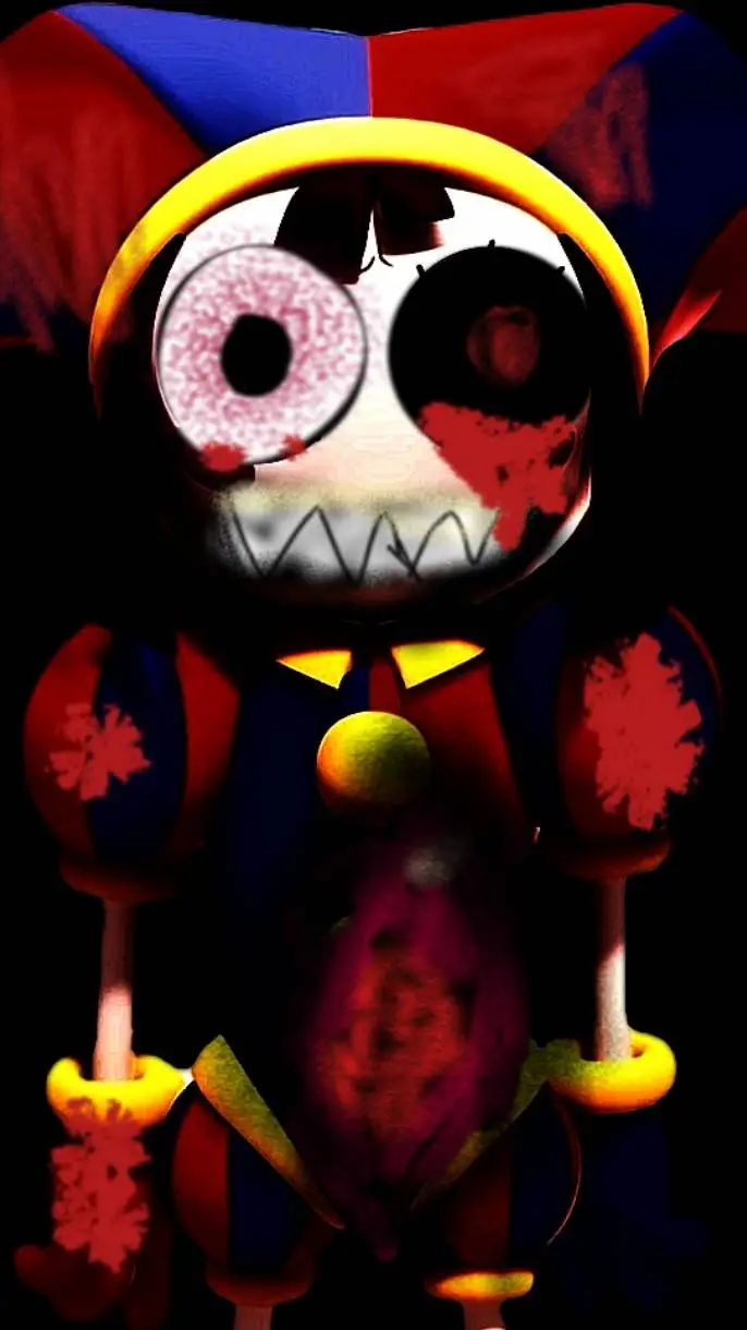 ai character: Hated Pomni background
