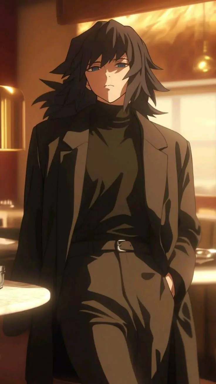 ai character: Giyu kny ✨🎉 background